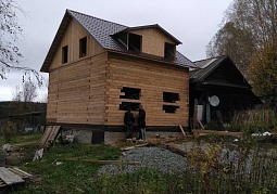 Дом из бруса в Висимо-Утке
