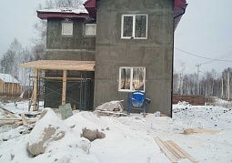 Дом из арболита 120 м. кв. Екатеринбург